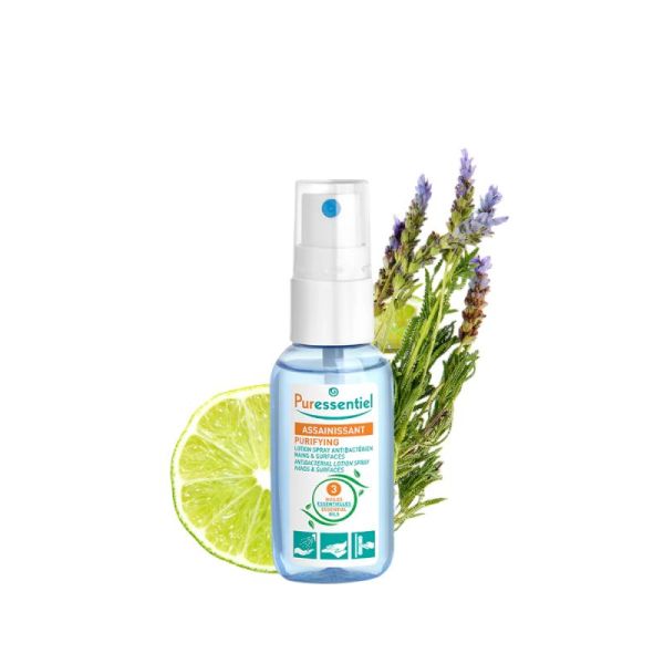 Lotion Spray Antibactérien Assainissant