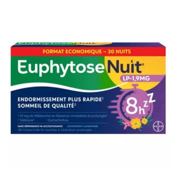 Euphytose Nuit 30 comprimés