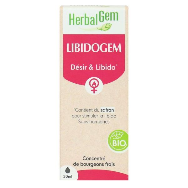 Herbalgem Libidogem, Désir et libido - Bio - 30ml