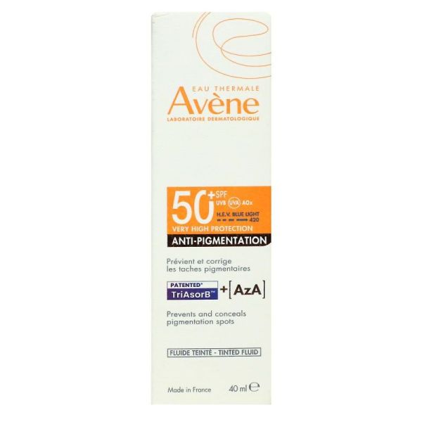 Avène Fluide anti-pigmentation SPF50+ 40 ml