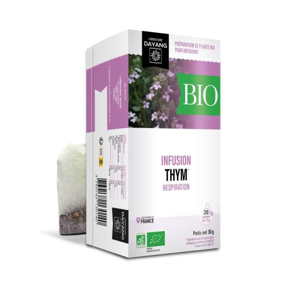 Dayang Infusion Thym Bio - 20 sachets de 1,5g