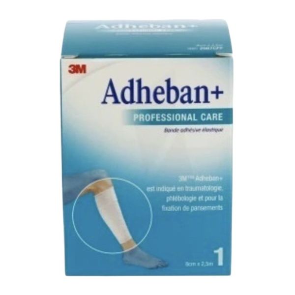Adheban+ bande adhésive élastique - 8cm x 2,5m