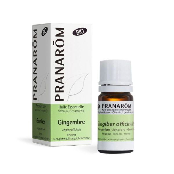 Pranarôm Huile Essentielle de Gingembre - Bio - 5ml