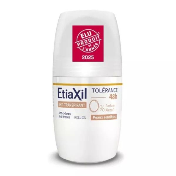 Déodorant tolérance 48h Anti transpirant - Roll-on - 50 ml