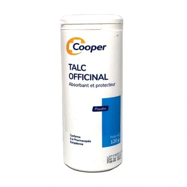 Cooper Talc Poudreuse 120g