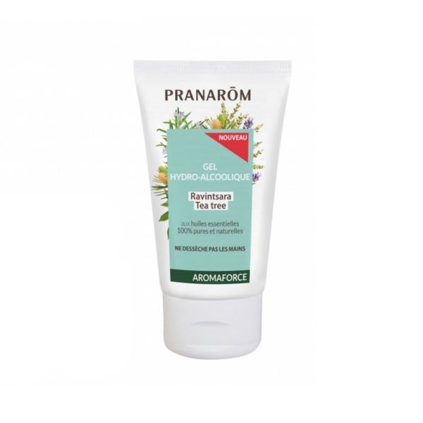 Aromaforce Gel hydro-alcoolique Ravintsara tea tree - 50ml