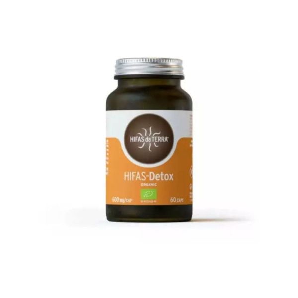 Hifas-Detox Hifas da Terra — Maitake, Polypore + Vitamine C, 60 gélules bio