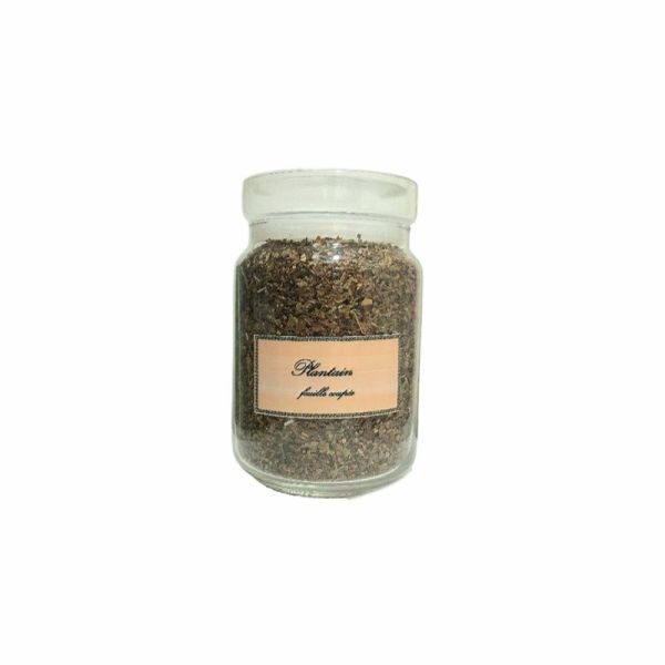 Plantain vrac sachet 100g - Plantago lanceolata - Feuille coupée