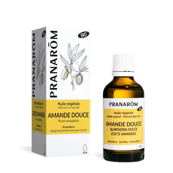 Pranarôm Huile Végétale d'Amande douce - Bio - 50ml