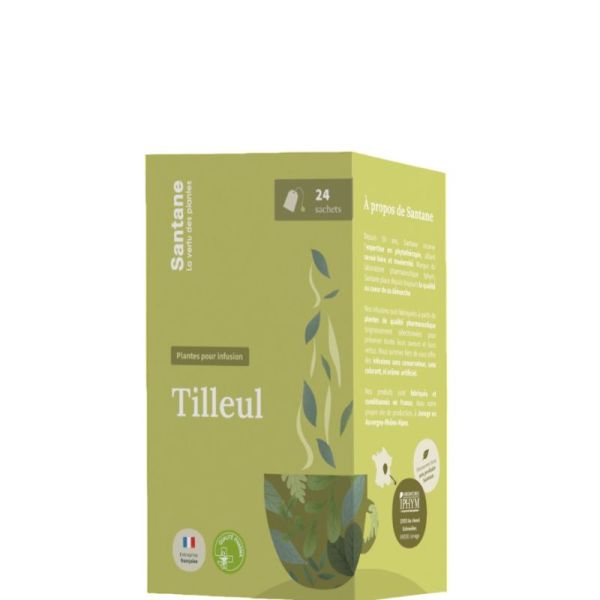 Santane Tilleul - Plantes pour infusion (Sachets)